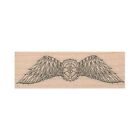 NEW Steampunk Winged Gear RUBBER STAMP, Steampunk Stamp, Wing Stamp, Gear Stamp