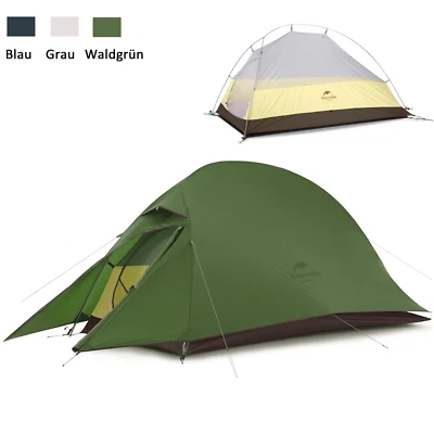 Naturehike Cloud up 1 Campingzelt Ultraleicht Rucksackzelt 1 Person Kuppelzelt