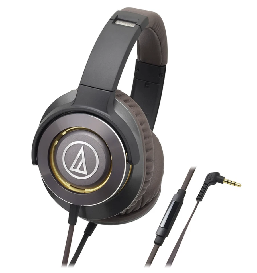 Audio-Technica ATH-WS770iS Solid Bass Portable Headphones - *NEW* FAST SHIPPING. - Image 1 of 2