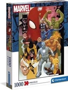 CLEMENTONI, Puzzle 1000 pièces MARVEL, CLE39612 - Photo 1/2