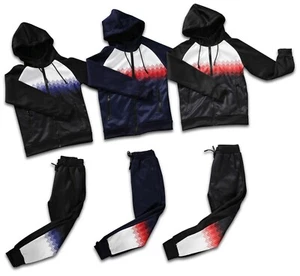 Chándal para niños Nuevo Niños Estilo Azteca Con Capucha Fondos para Correr y Sudadera con Capucha 3 CLRS - Imagen 1 de 4