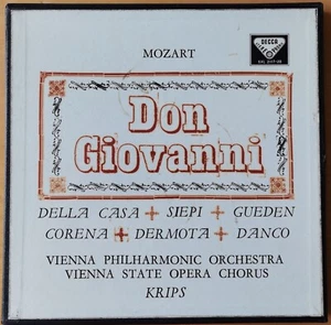 Krips Mozart Don Giovanni 4LP Decca SXL 2117-20 Box Set Very Rare ASD SAX - Picture 1 of 4