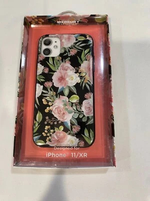 Funda rígida para teléfono Bloom nueva en caja - iPhone 11/XR - Floral - Merkury Innovations Foto 1 de 3