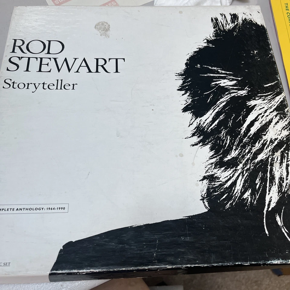 Rod Stewart CD album Box Set 4 Discs Anthology Storyteller Rock And Roll Album - Image 1 of 4