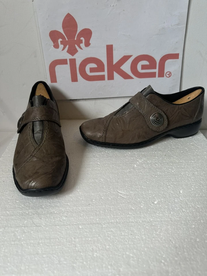 Rieker Leather Shoes Size UK 6 EU 39 ,,. - Image 1 of 4