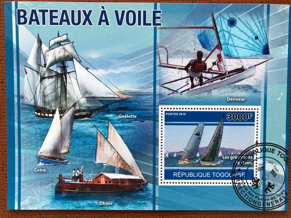 Togo 2010 /  Sailing Ships / 1v s/s CTO - Image 1 of 1