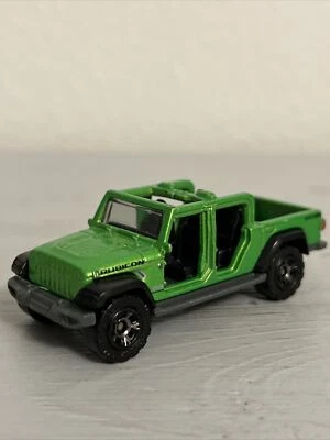 GREEN JEEP RUBICON MATCHBOX TOY CAR (PRE-OWNED)  - Image 1 of 4