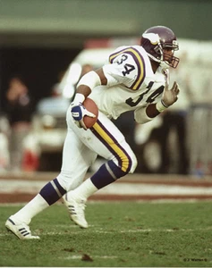 HERSCHEL WALKER MINNESOTA VIKINGS 8X10 PHOTO - Picture 1 of 1