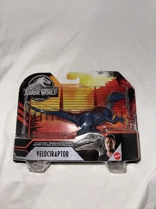 Velociraptor azul Jurassic World paquete de ataque figura de acción nuevo juguete mattel - Imagen 1 de 8