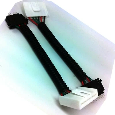 BMW E46 Coupe RETROFIT F/L LED to SMOKED REAR TAIL LIGHTS ADAPTER CABLE HARNESS - Image 1 of 4