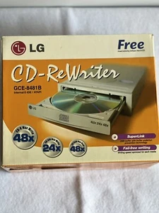 CD Re-Writer LG MODEL: GCE-8481B brand-new in box Free Postage Australia Only - Picture 1 of 7