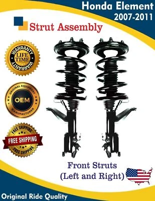 Premium Quality OE Front Struts For 2007-2011 Honda Element Lifetime Warranty - Image 1 of 4