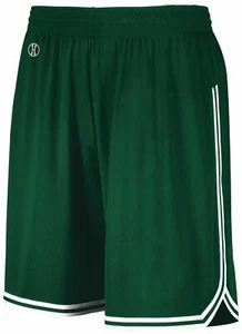 Holloway Youth Dry-Excel 100% Polyester Knit Retro Basketball Shorts 224277 S-XL - Picture 1 of 18