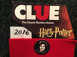 Clue HARRY POTTER Dolores Umbridge SUSPECT TOKEN 2016 Game Replacement Piece