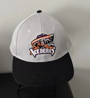 Gorra ajustable bordada Knoxville Ice Bears SPHL ligas menores hockey  Foto 1 de 4