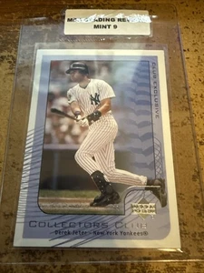 2002 Upper Deck Collectors Club Exclusive Derek Jeter #MLB8 Yankees MBS 9 Mint - Bild 1 von 1