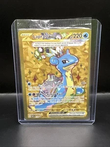 Pokemon TCG S & V Promo Cards Lapras ex SVP164 Promo Sealed - Picture 1 of 4