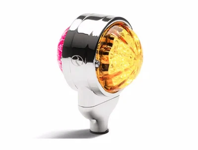 Roadworks Low Pro Double Faced Watermelon fender light with clear lens lights Foto 1 de 3