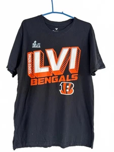 Women’s fanatics Super Bowl bengals 2022 t shirt medium (913) - Picture 1 of 12