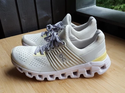 On CloudTec Helion Damen Laufschuhe Running Fitness Jogging Weiß/Gelb  Gr: 37,5 - Bild 1 von 4