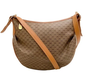 Vintage Gucci Shoulder Crossbody Bag in Micro GG Print w/ bonus coin purse - Picture 1 of 9