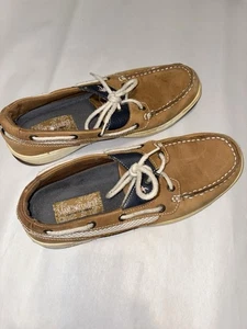 Margaritaville Herren Martinique Lea Halbschuhe Bootsschuhe Braun Größe 10 - Bild 1 von 7