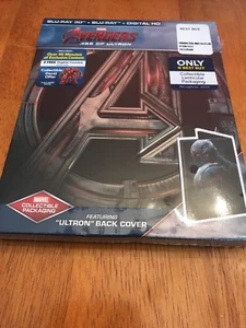 *Best Buy Exclusive* Avengers: Age of Ultron! Ultron Cover! 3D + Blu-Ray+ DigHD! - Picture 1 of 2