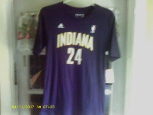 Indiana Pacers NBA Adidas Trikot/Shirt (Paul George #24) Jugend Gr. XL (16) (Neu mit Etikett) - Bild 1 von 6