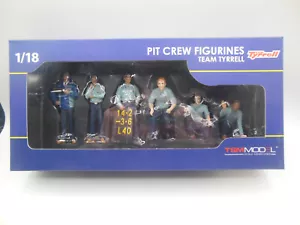 Truescale TSM12AC12 Team Tyrrell F1 Pit Crew Figures 1976 1:18 Scale Set of 6 - Picture 1 of 9