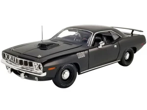 ACME A1806124 1971 Plymouth Hemi Cuda Black - Scale 1:18 - Picture 1 of 4