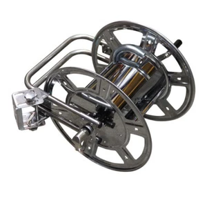Aurexis Wandschlauchabroller Edelstahl 3/4"-Gartenabroller Wandmontage - Bild 1 von 2