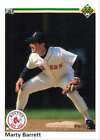 1990 Upper Deck Baseball Marty Barrett Boston Red Sox #133