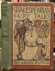 SHAKESPEARIAN FAIRY TALES - Britton, 1907 - SHAKESPEARE ILLUSTRATED FAIRYTALES - Imagen 1 de 14