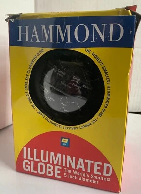 Globo iluminado Hammond 5 pulgadas de diámetro {1B} Foto 1 de 4