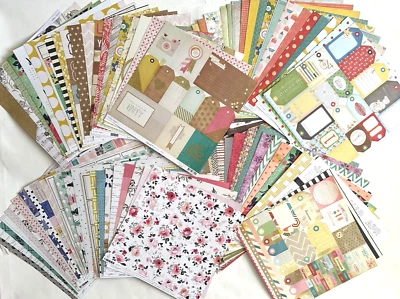 HUGE LOT - 100 sheets [CRATE PAPER] 12 X 12 PAPER  (Save 80%) - Image 1 of 4