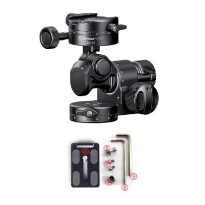 SUNWAYFOTO GH-PRO II+Geared Head Panoramic Tripod Head For Camera Lose Weight ic - Image 1 of 4