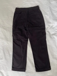Basic Editions Boys Black Casual Pants Size Small 6-7 Y NWT - Picture 1 of 4