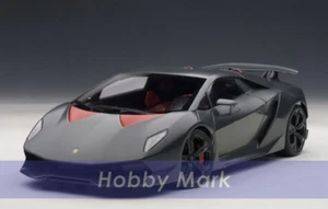 AUTOart 1/18 Lamborghini Sesto Elemento Gray Carbon Diecast Car Model 74671 NEW - Picture 1 of 19