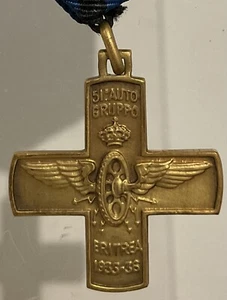 REGIO ESERCITO 51° AUTOGRUPPO ERITREA 1935.1936 CROCE CAMPAGNE D’AFRICA - Picture 1 of 8