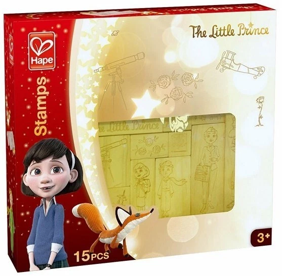 HAPE THE LITTLE PRINCE STAMPS TIMBRI IN LEGNO - Immagine 1 di 3