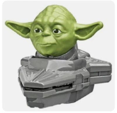 2021 McDONALD'S Star Wars HAPPY MEAL TOY-Yoda #3 - Image 1 of 3
