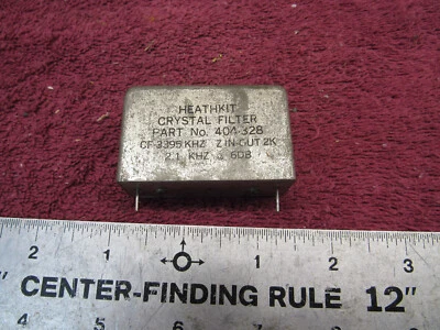 Vintage Heathkit Crystal Filter 404-328 HW SB HAM Radio - Image 1 of 4