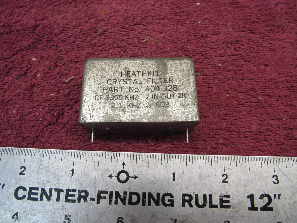 Vintage Heathkit Crystal Filter 404-328 HW SB HAM Radio - Image 1 of 4