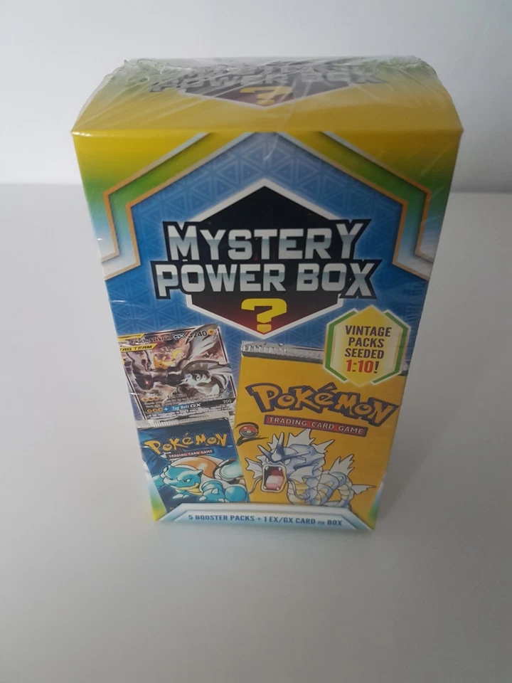 Mystery Power Box Pokemon 5 Booster Packs - Pack 1 of 10