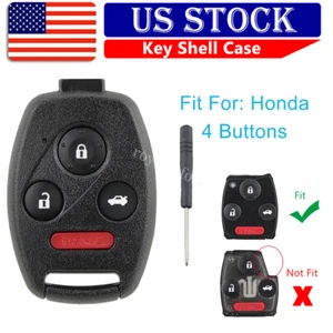 For 2009 - 2011 2012 2013 2014 2015 Honda Pilot Remote Key Fob Shell Case - Picture 1 of 11