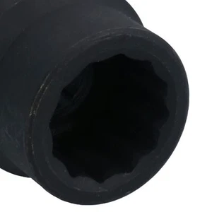 3/4" Drive 24mm Shallow Metric MM Impact Impacted Socket 12 Sided Bi-Hex - Picture 1 of 6