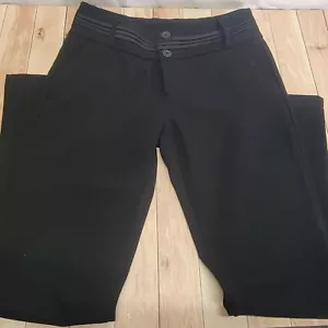 Women's Size XL (Runs Small) 28 Inch Waist Black Dress Pants , No Brand Tag - Picture 1 of 10