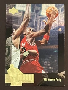 1995-96 UPPER DECK MICHAEL JORDAN GARDEN PARTY JC13 COLLECTION CHICAGO BULLS HOF - Picture 1 of 2