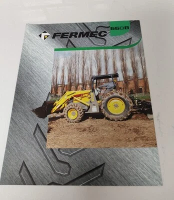 Cargador Original Fermec 660B 6 páginas plegable hoja de especificaciones color Foto 1 de 3