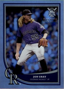 2018 Topps Big League Rainbow Foil #239 Jon Gray /100 - NM-MT